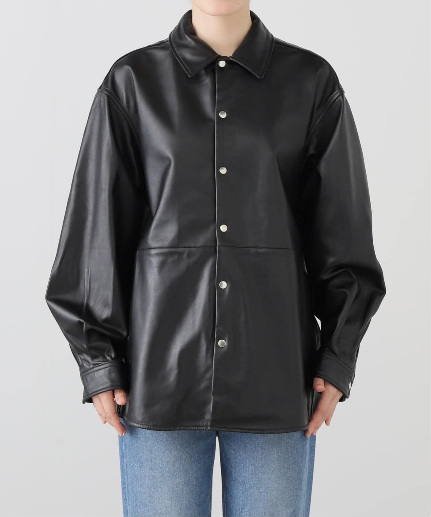 UNIVERSAL PRODUCTS LEATHER SHIRTS JACKET（レザージャケット