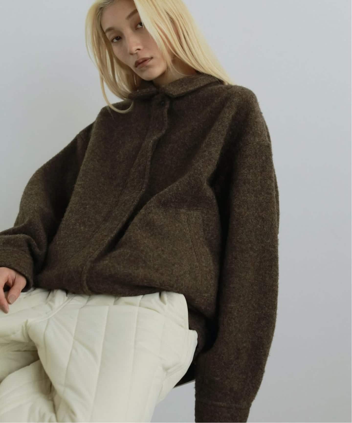 【新品】anuke Sliver Zip Blouzon anuke Sliver Zip Blouson（ボア・フリース）｜BOICE FROM BAYCREW'S