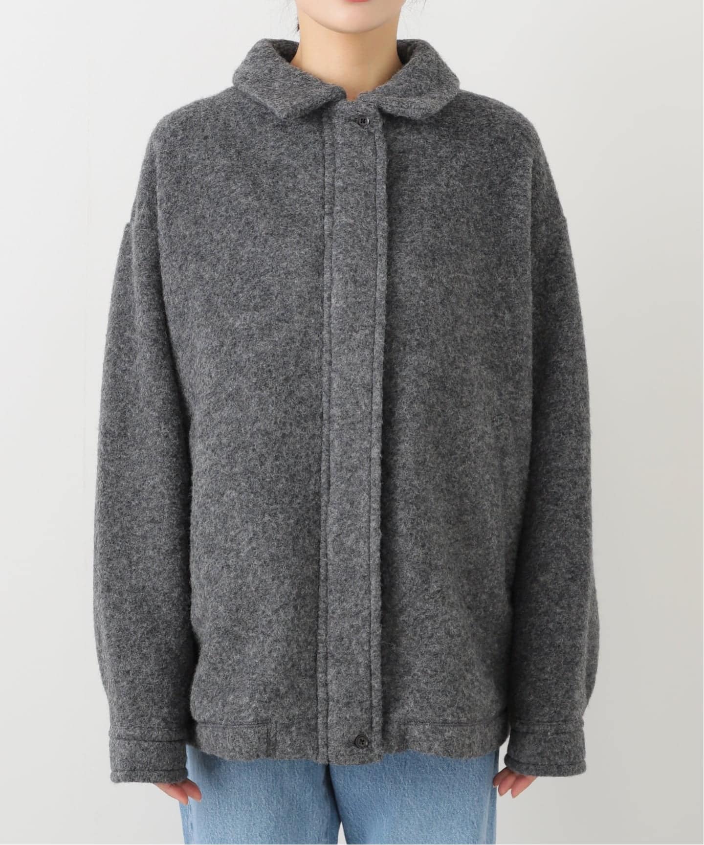 anuke Sliver Zip Blouson（ボア・フリース）｜BOICE FROM BAYCREW'S