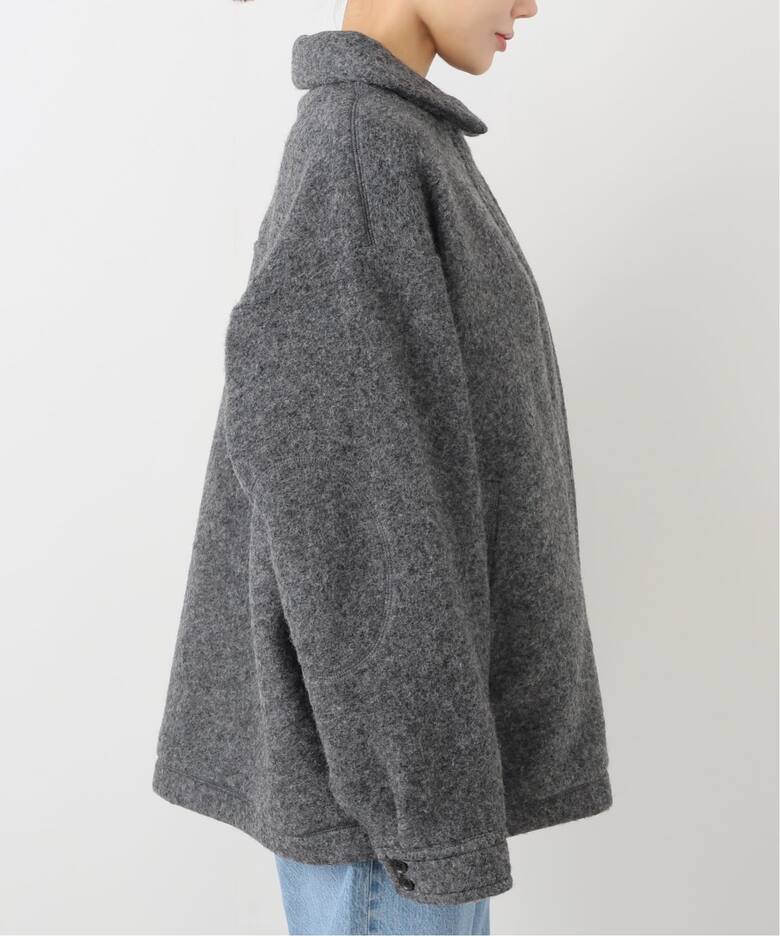 anuke Sliver Zip Blouson（ボア・フリース）｜BOICE FROM BAYCREW