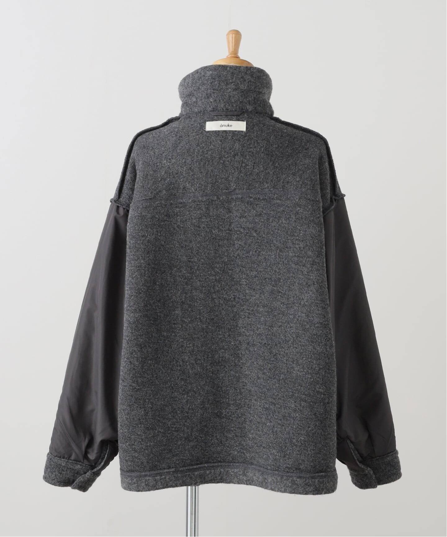 【新品】anuke Sliver Zip Blouzon anuke Sliver Zip Blouson（ボア・フリース）｜BOICE FROM BAYCREW'S