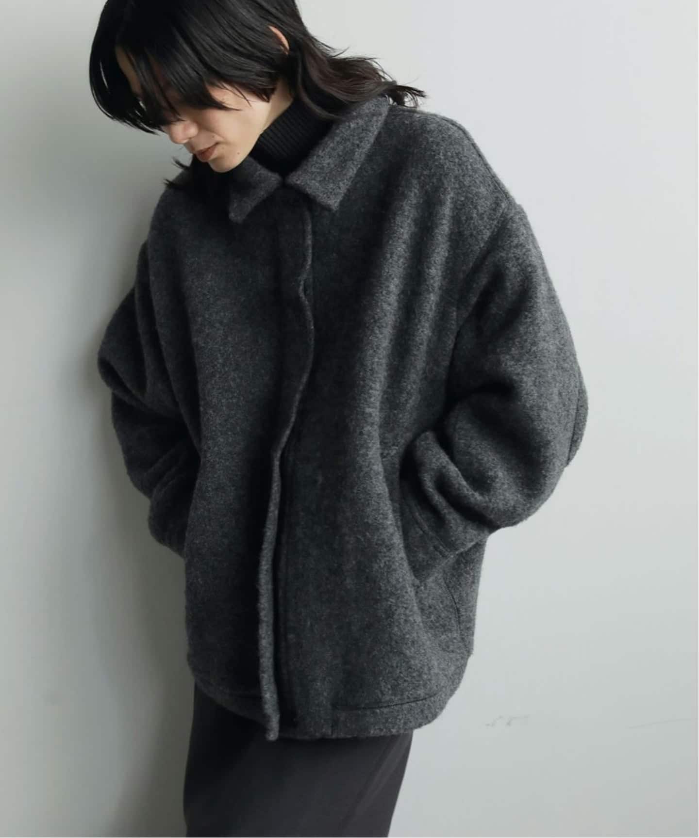 anuke Sliver Zip Blouson（ボア・フリース）｜BOICE FROM BAYCREW'S