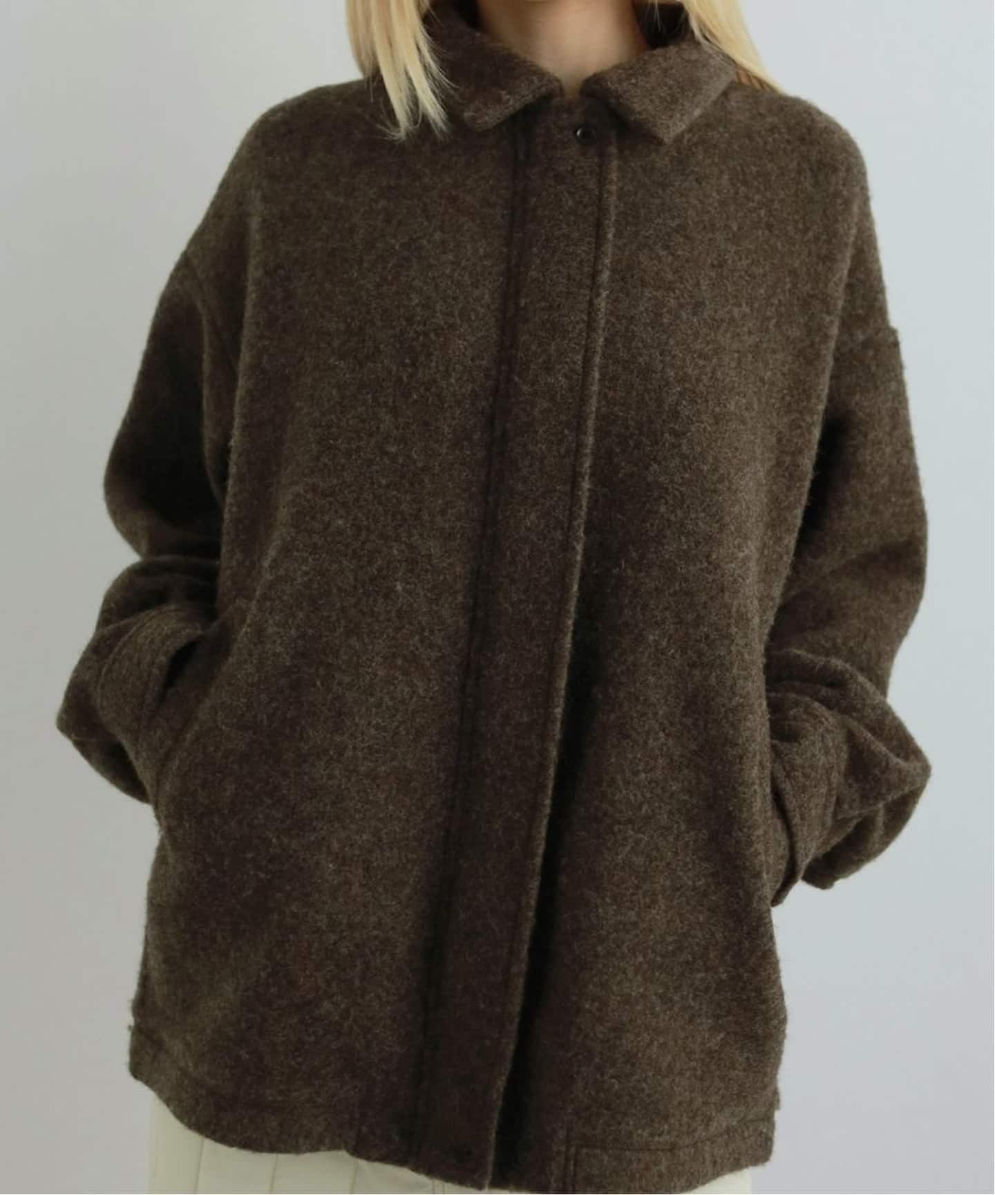 anuke Sliver Zip Blouson（ボア・フリース）｜BOICE FROM BAYCREW'S