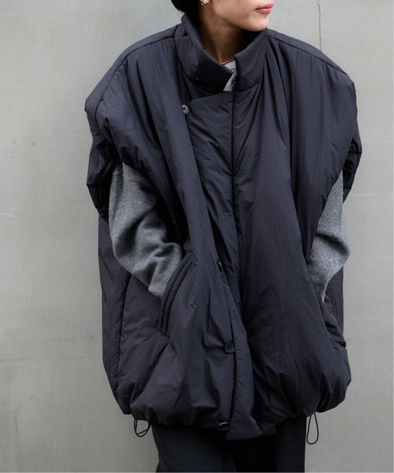 anuke Volume Over Vest（ダウン・中綿ベスト）｜BOICE FROM BAYCREW