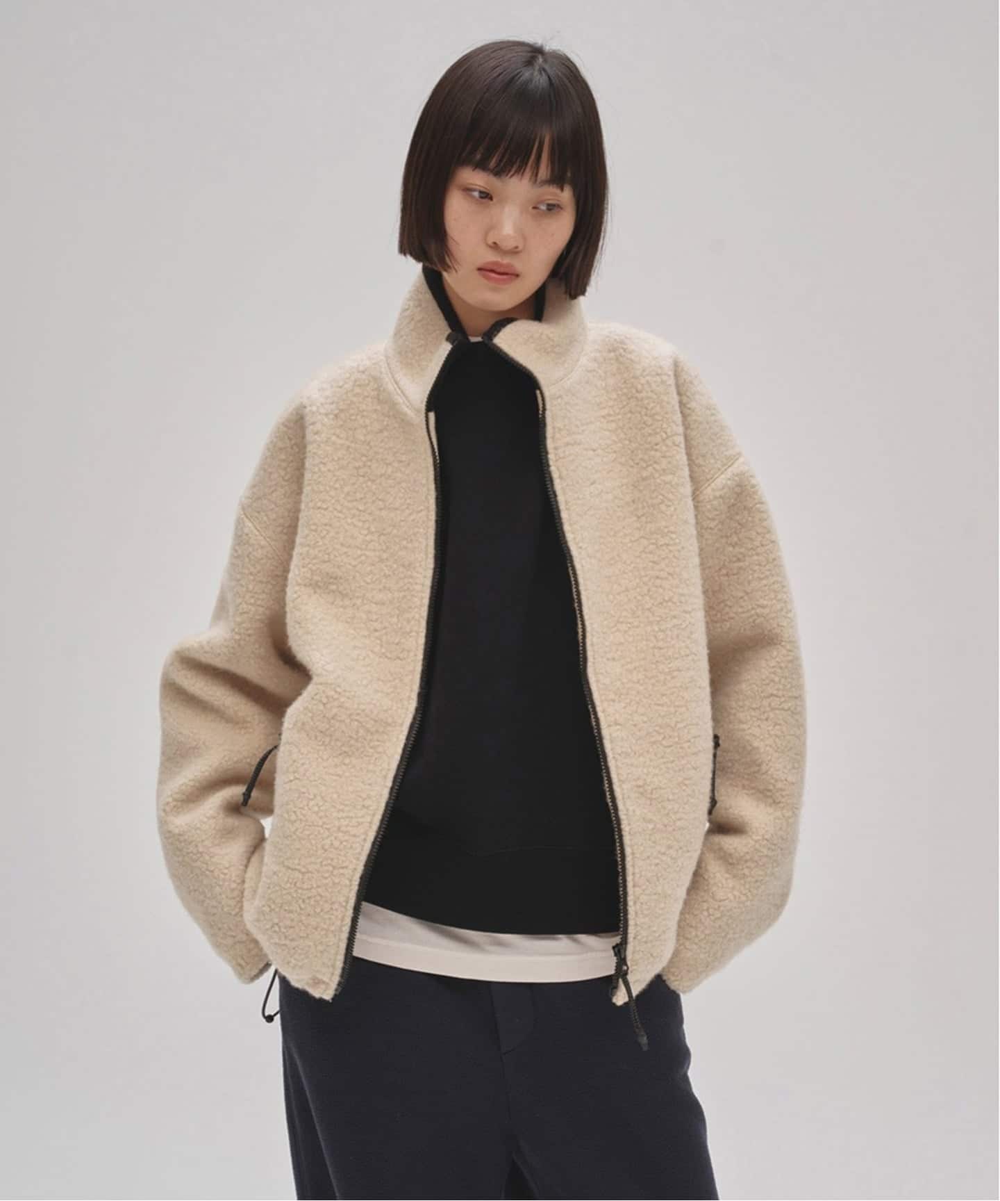 TODAYFUL Wool Boa Zip Jacket（ボア・フリース）｜BOICE FROM