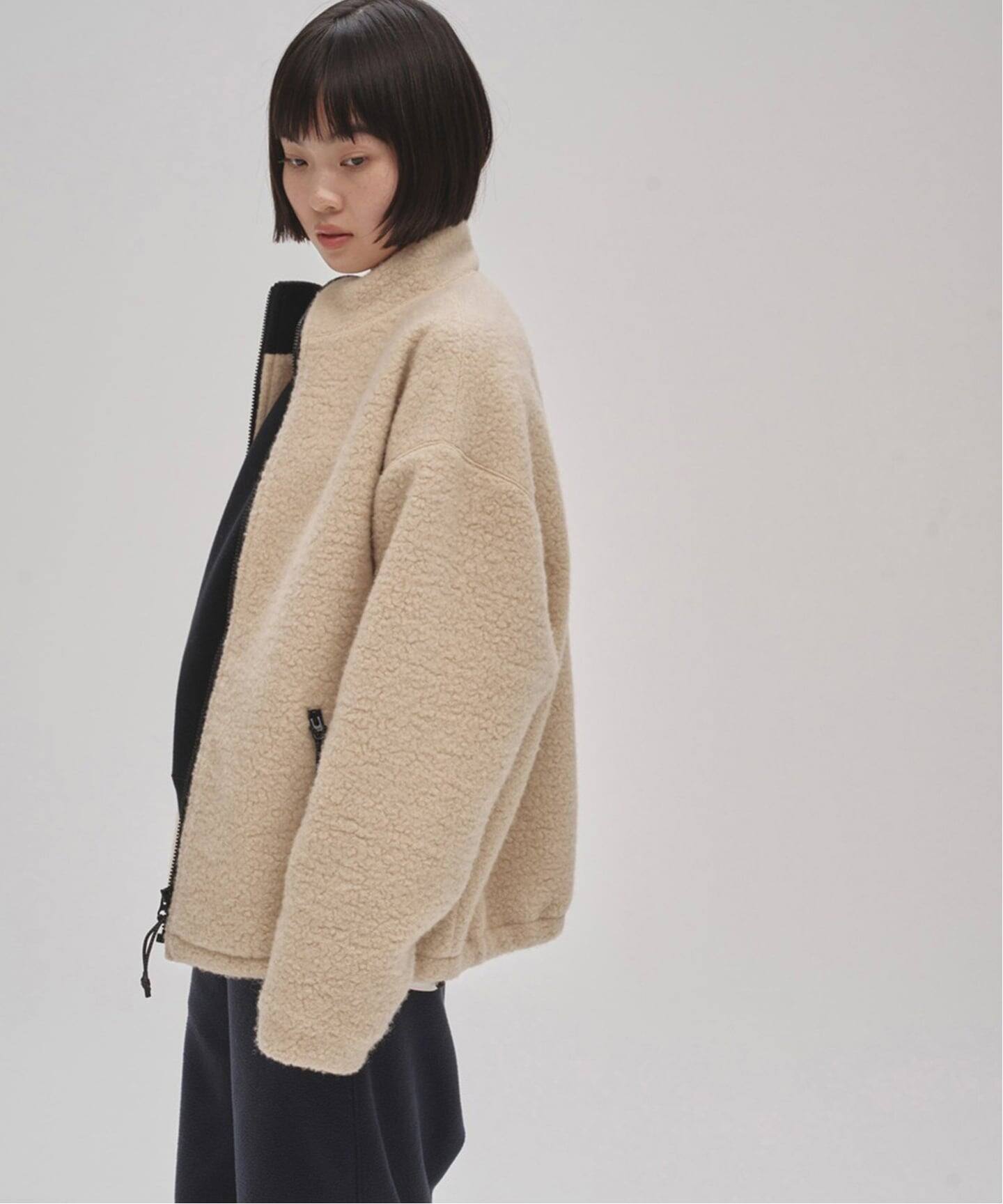 TODAYFUL Wool Boa Zip Jacket（ボア・フリース）｜BOICE FROM