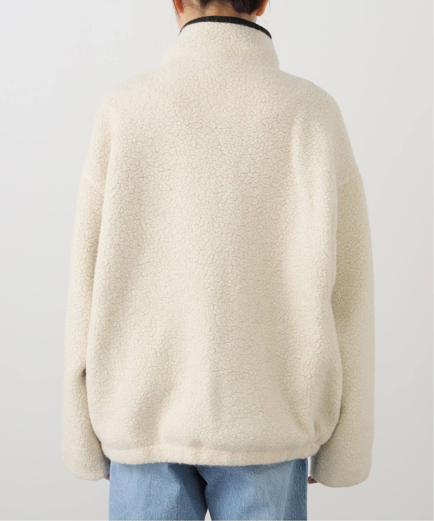 TODAYFUL Wool Boa Zip Jacket（ボア・フリース）｜BOICE FROM