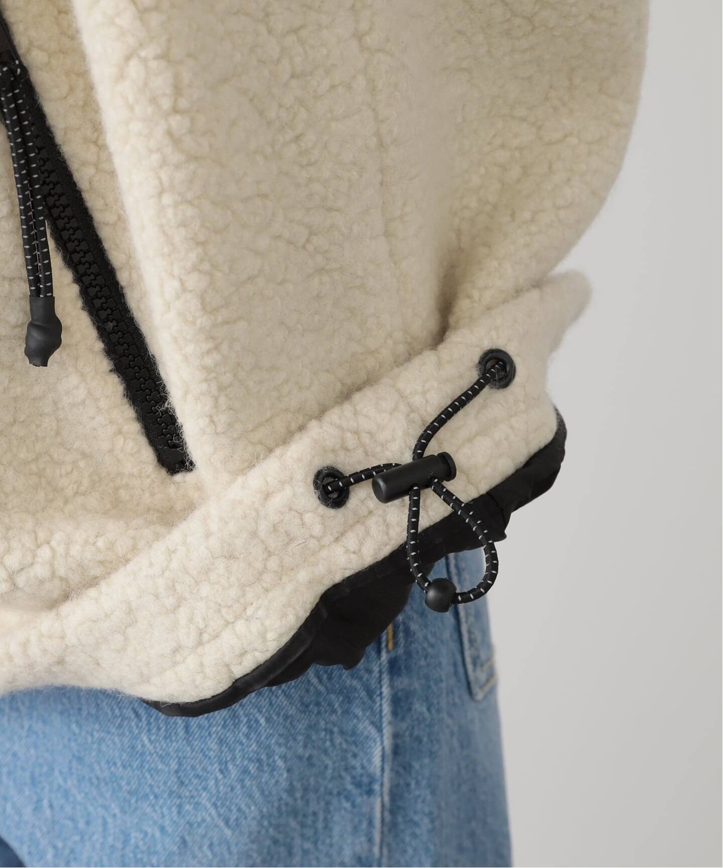 TODAYFUL Wool Boa Zip Jacket（ボア・フリース）｜BOICE FROM