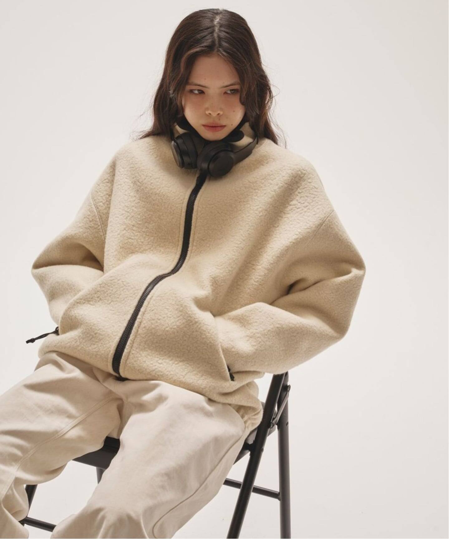 TODAYFUL Wool Boa Zip Jacket（ボア・フリース）｜BOICE FROM