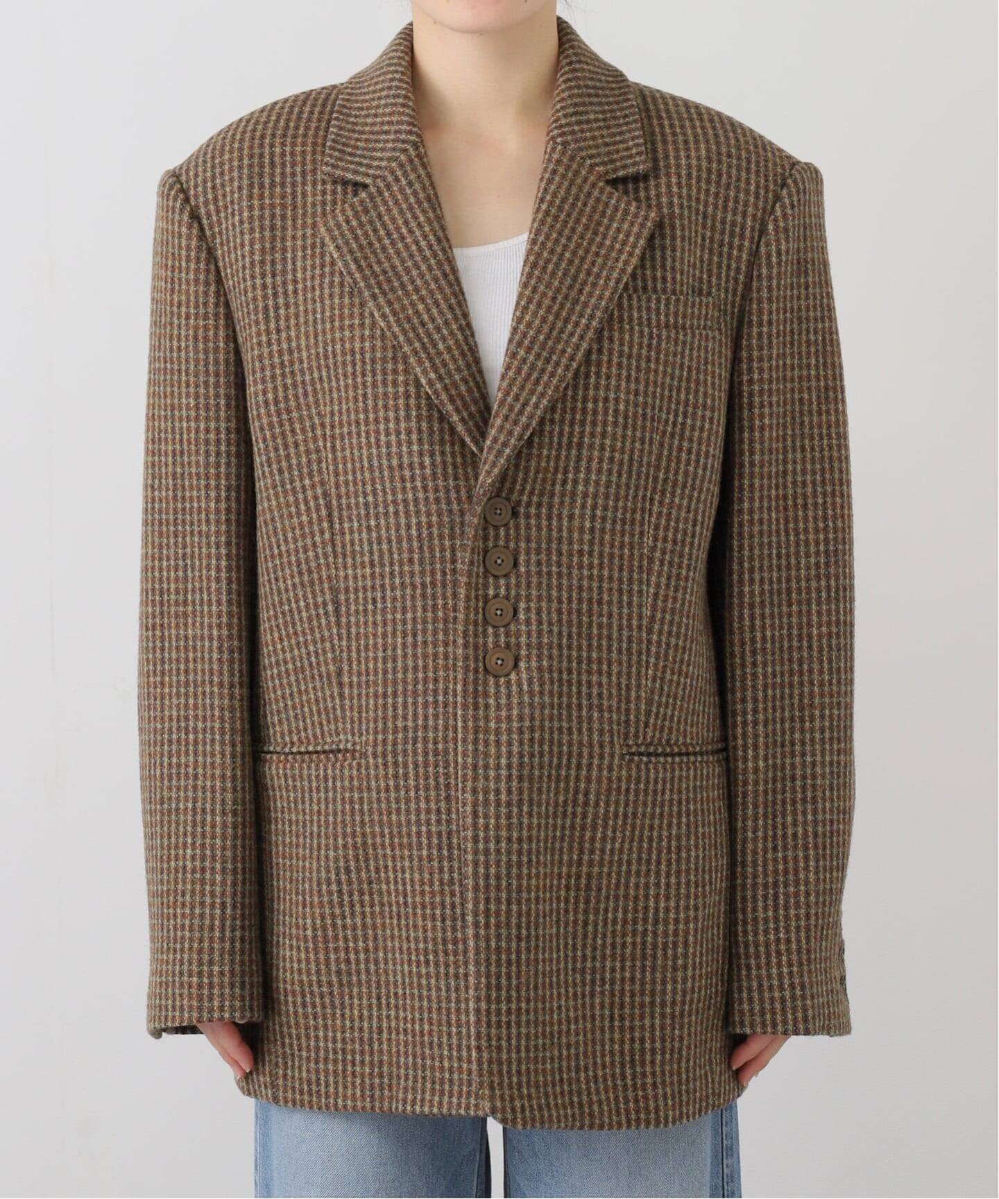 TODAYFUL Wool100% Check Jacket（テーラードジャケット）｜BOICE FROM