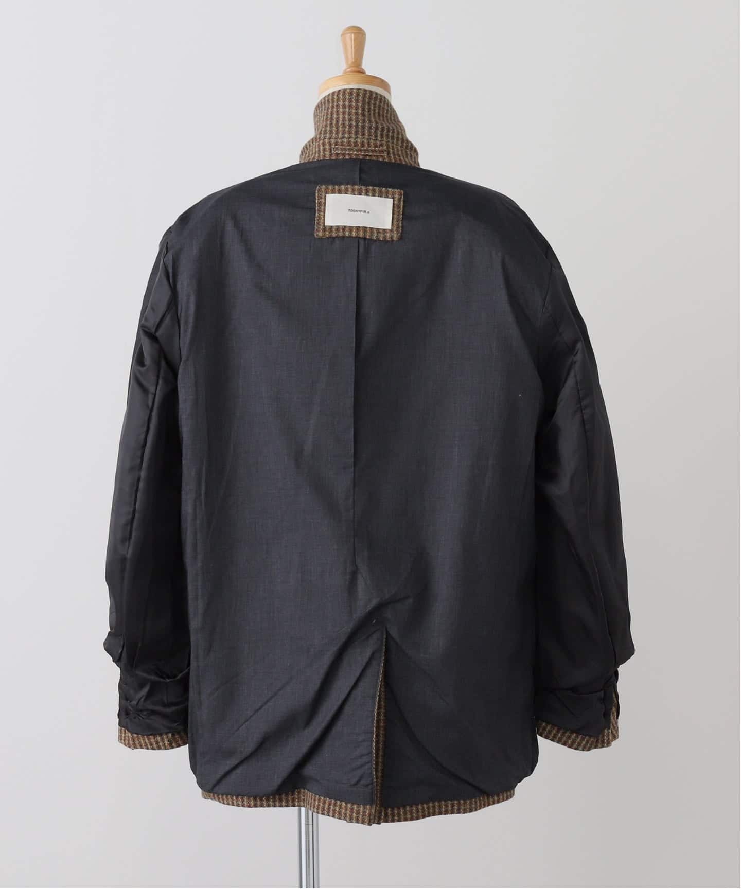 ジャケット・アウター TODAYFUL WOOL100% CHECK JACKET TODAYFUL Wool100% Check Jacket（テーラードジャケット）｜BOICE FROM