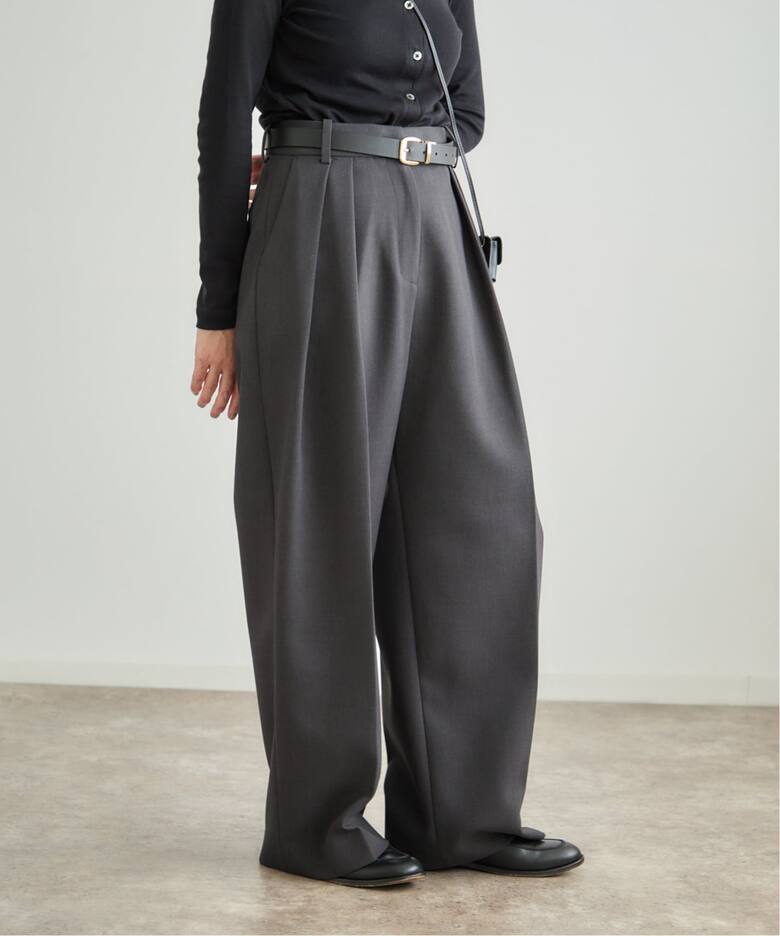 TODAYFUL Bonding Wide Trousers（スラックス）｜BOICE FROM BAYCREW