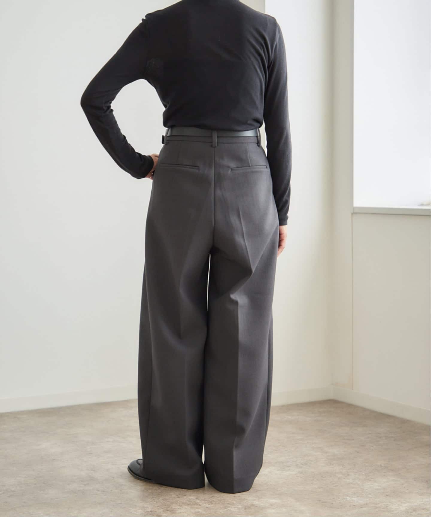 TODAYFUL Bonding Wide Trousers（スラックス）｜BOICE FROM BAYCREW'S