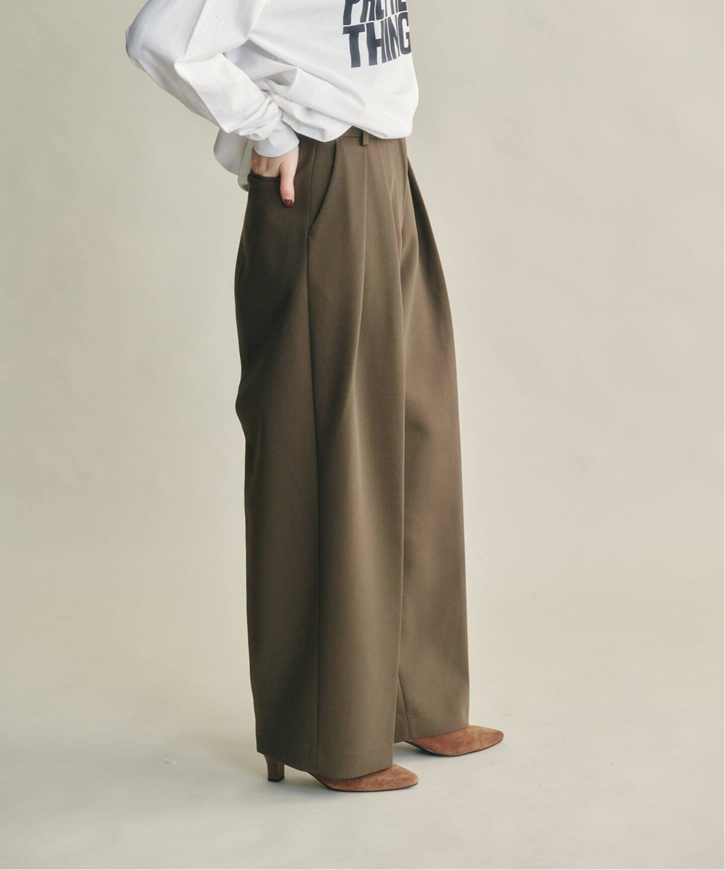 【新品】todayful Bonding Wide Trousers TODAYFUL(トゥデイフル) / Life's online store（ライフズ） / Bonding