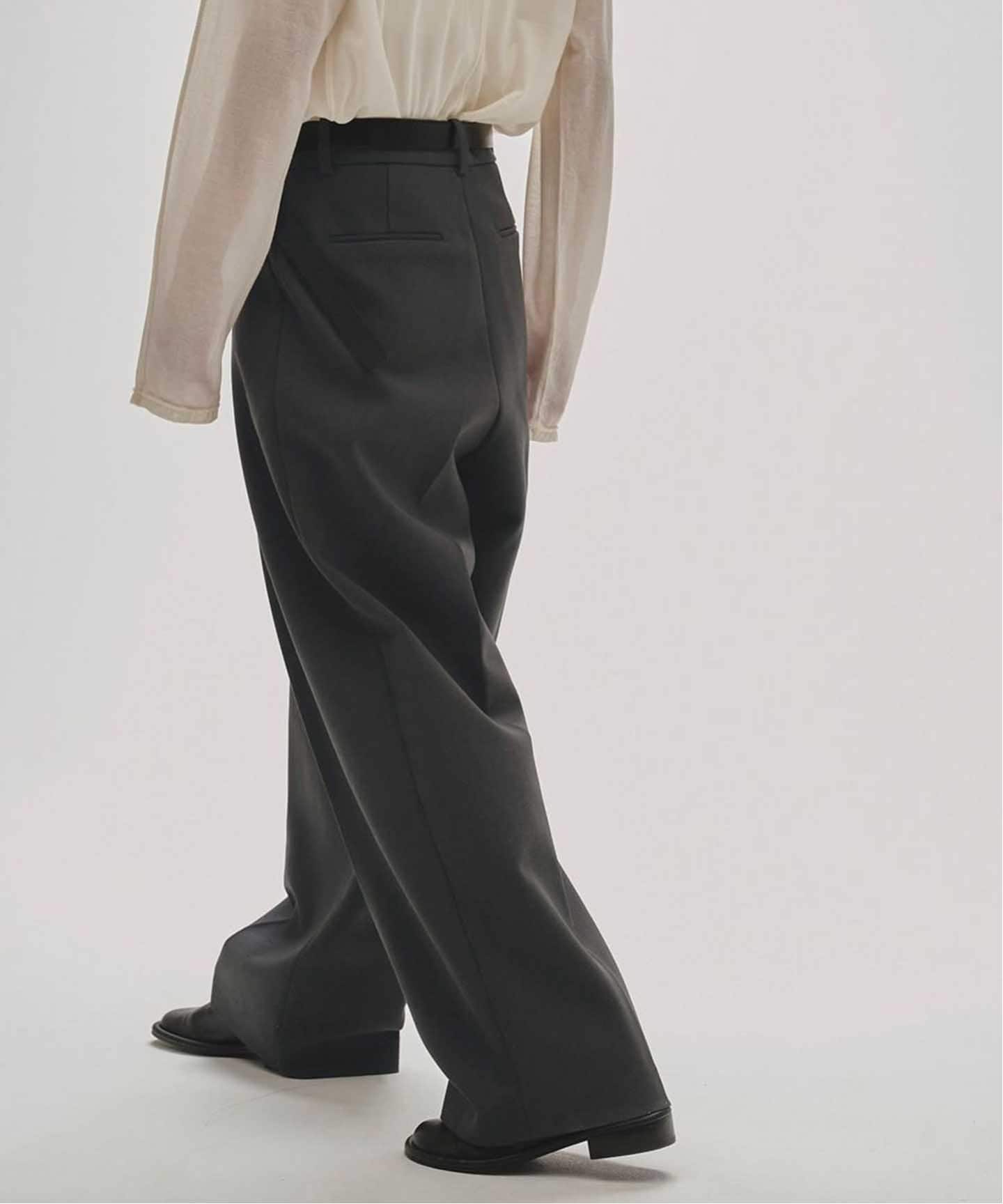 TODAYFUL Bonding Wide Trousers（スラックス）｜BOICE FROM BAYCREW'S