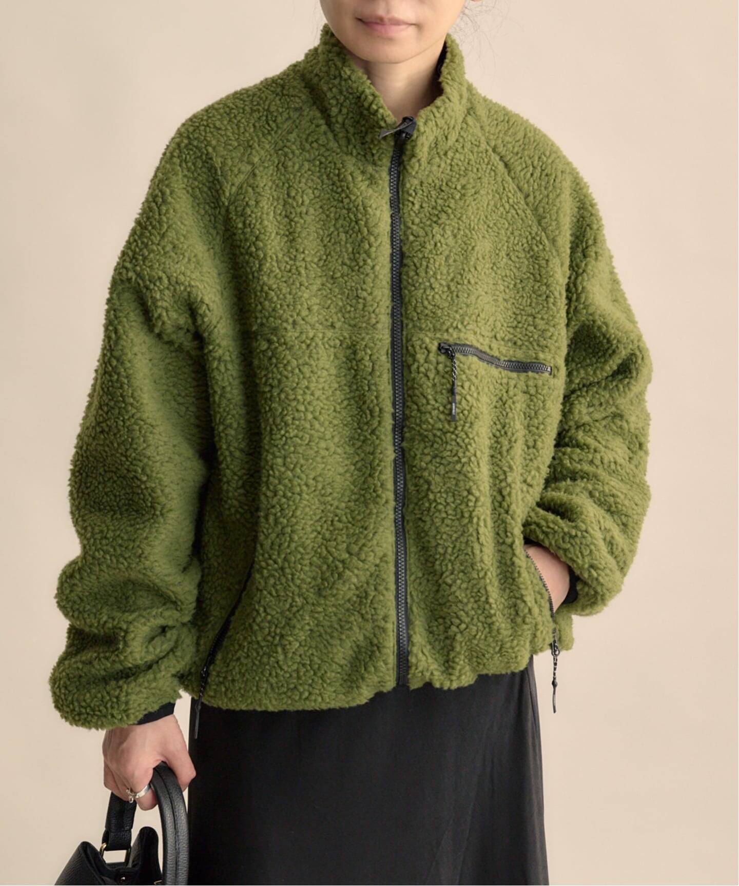 GRAMICCI REVERSIBLE SHERPA JACKET（ボア・フリース）｜BOICE FROM