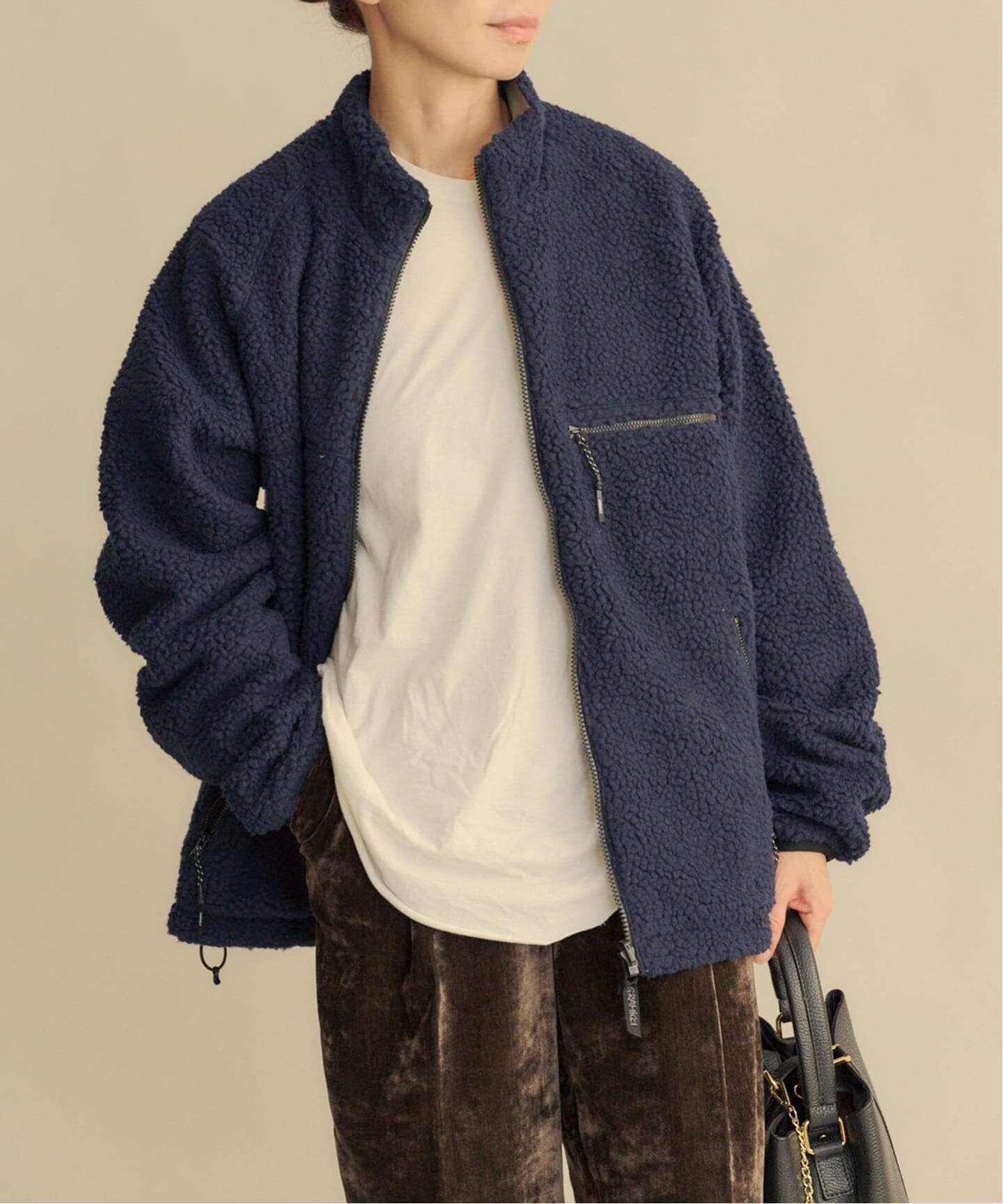 GRAMICCI REVERSIBLE SHERPA JACKET（ボア・フリース）｜BOICE FROM 