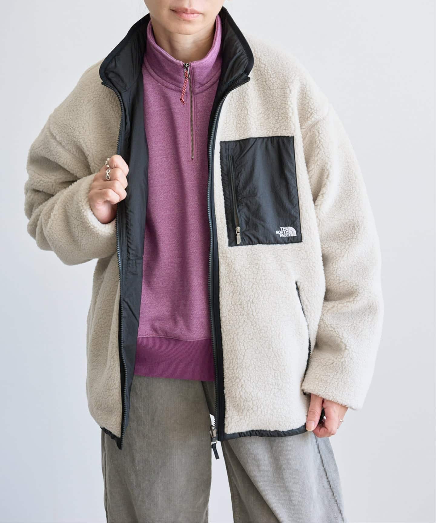 THE NORTH FACE Reversible Extreme Pile Fleece Jacke（ボア