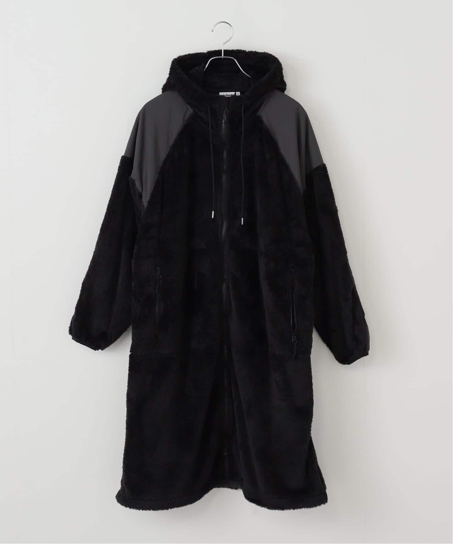 WILD THINGS×k3 フリースボアコート ブラック ケイスリー ボアコート