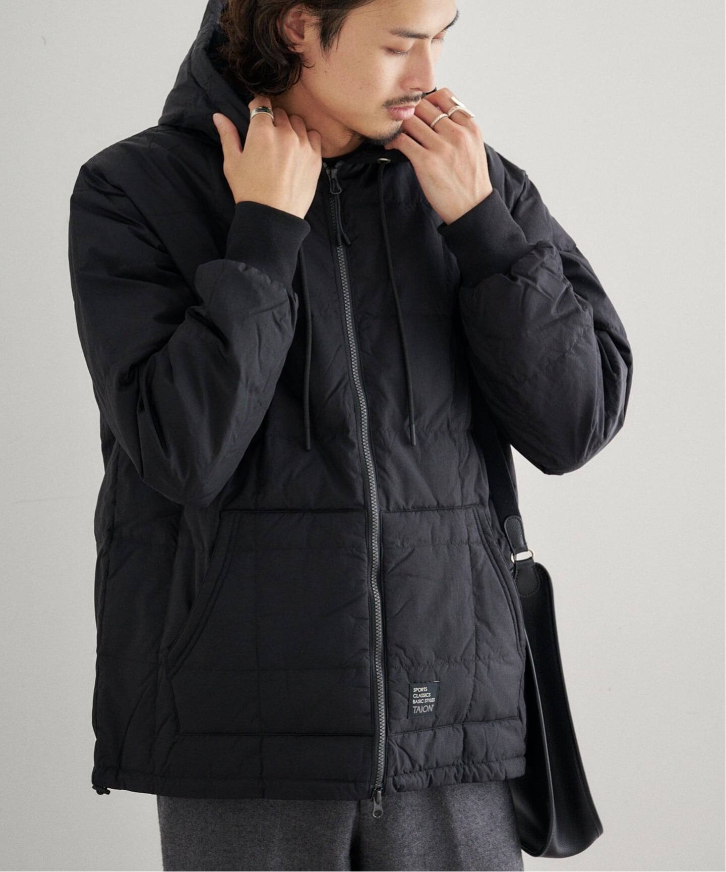 TAION SC FRONT ZIP DOWN HOODIE（ダウンジャケット）｜BOICE FROM