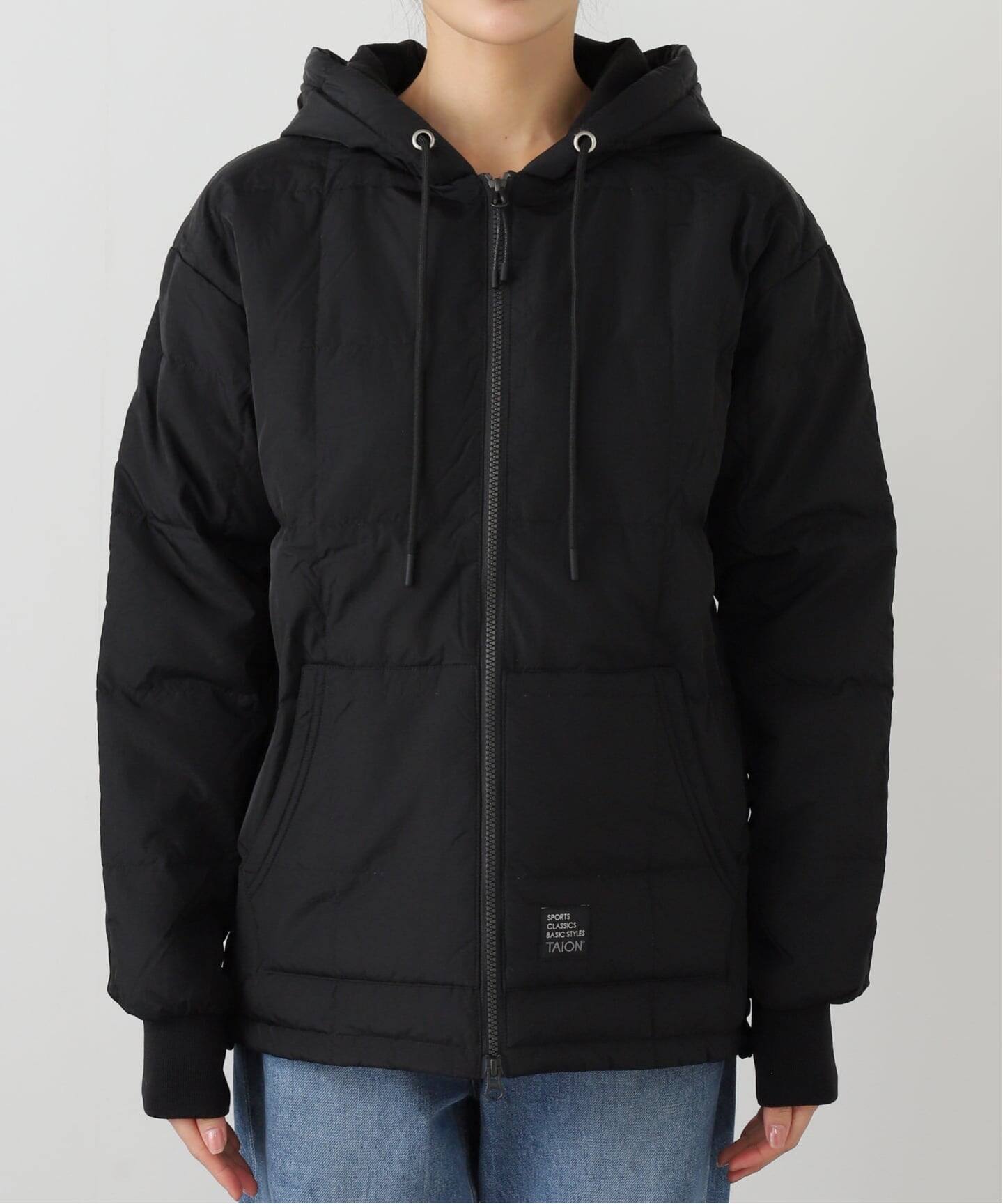 TAION SC FRONT ZIP DOWN HOODIE（ダウンジャケット）｜BOICE FROM