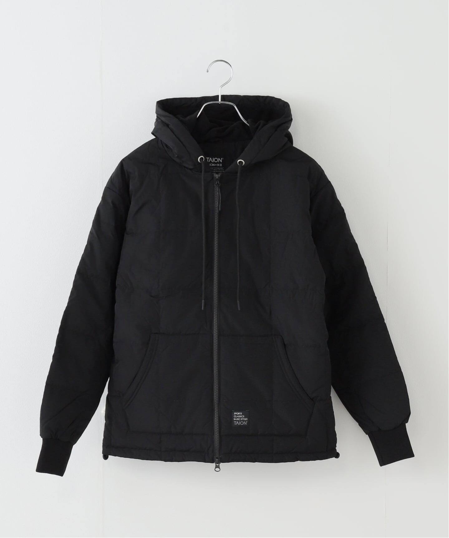 TAION SC FRONT ZIP DOWN HOODIE（ダウンジャケット）｜BOICE FROM