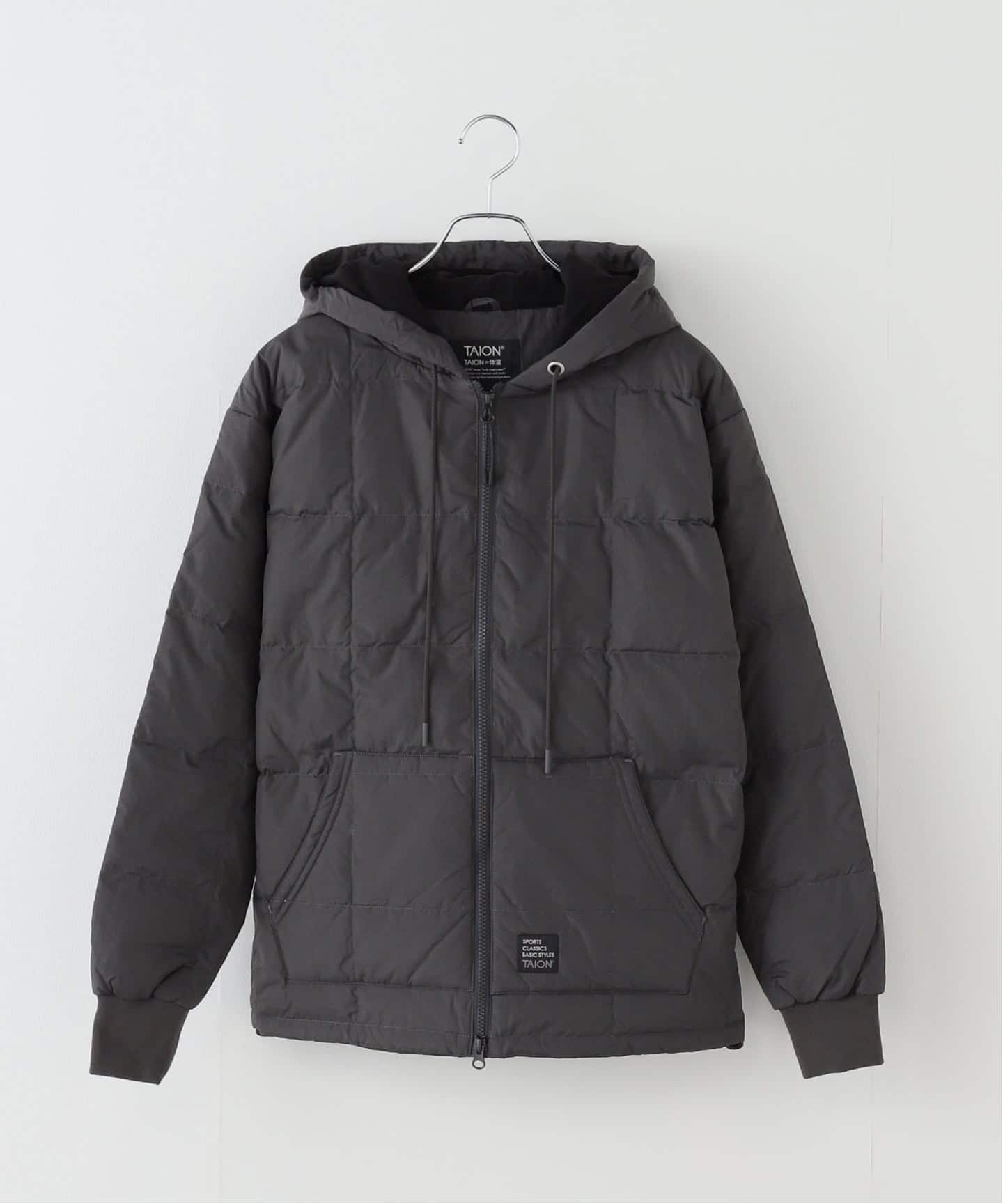 TAION SC FRONT ZIP DOWN HOODIE（ダウンジャケット）｜BOICE FROM