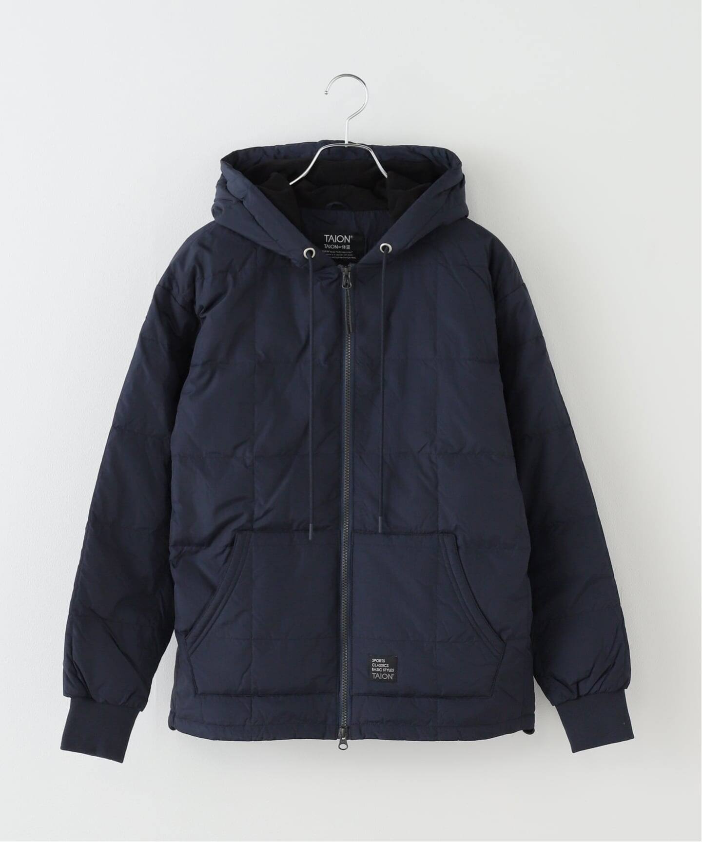 TAION SC FRONT ZIP DOWN HOODIE（ダウンジャケット）｜BOICE FROM