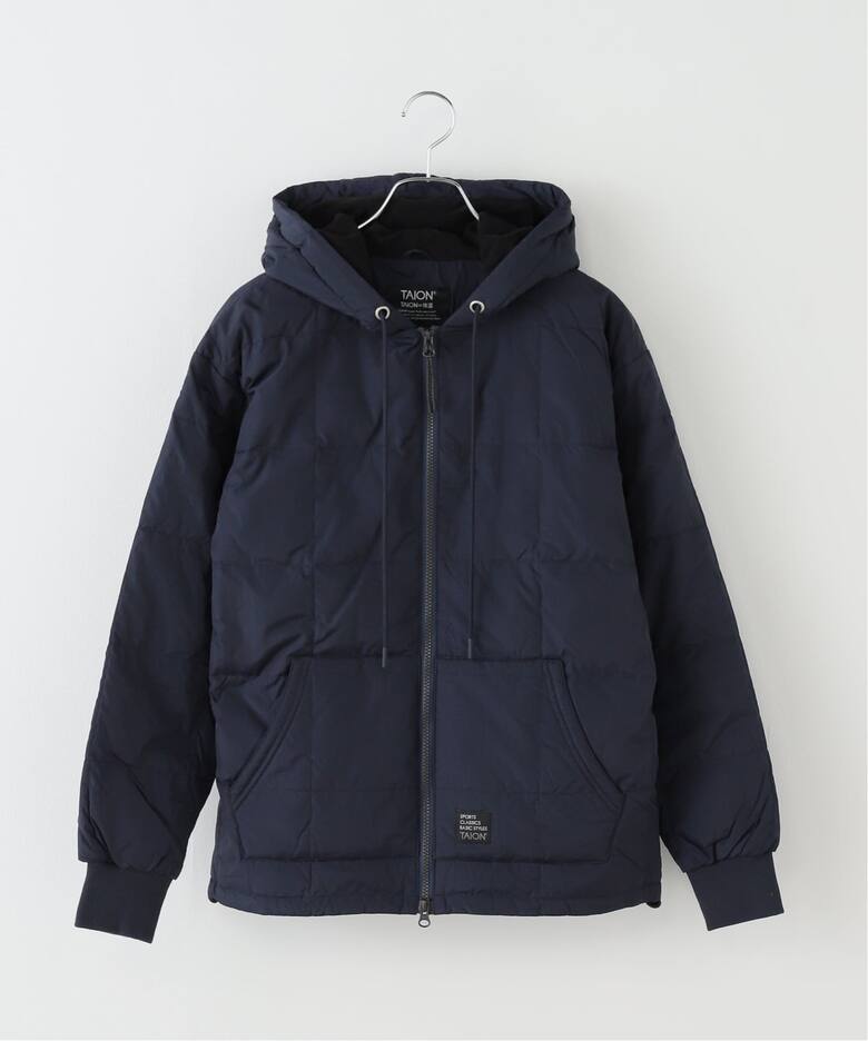 TAION SC FRONT ZIP DOWN HOODIE（ダウンジャケット）｜BOICE FROM 
