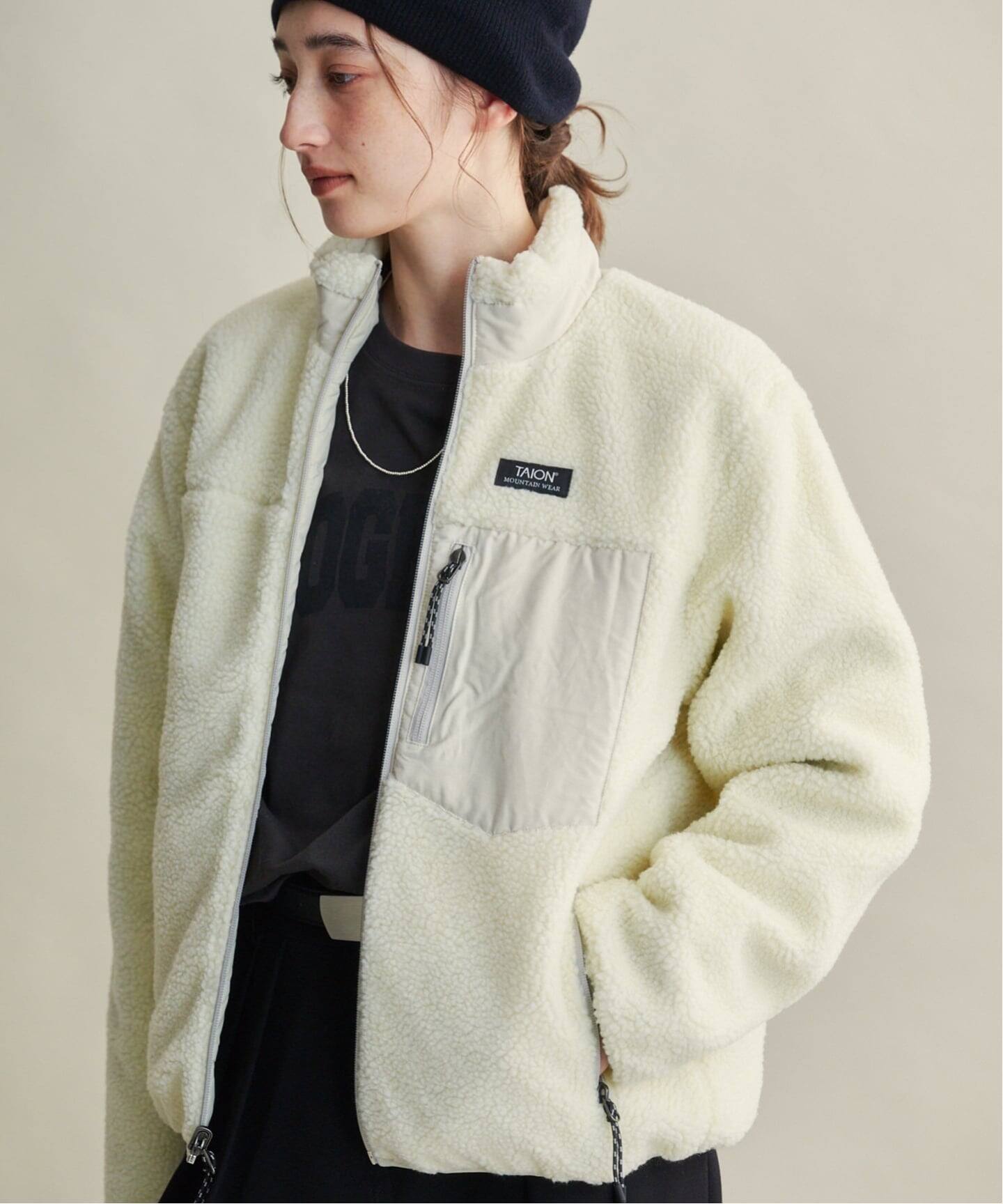 TAION MOUNTAIN R/S DOWN*BOA HI NECK DOWN JKT（ダウンジャケット 