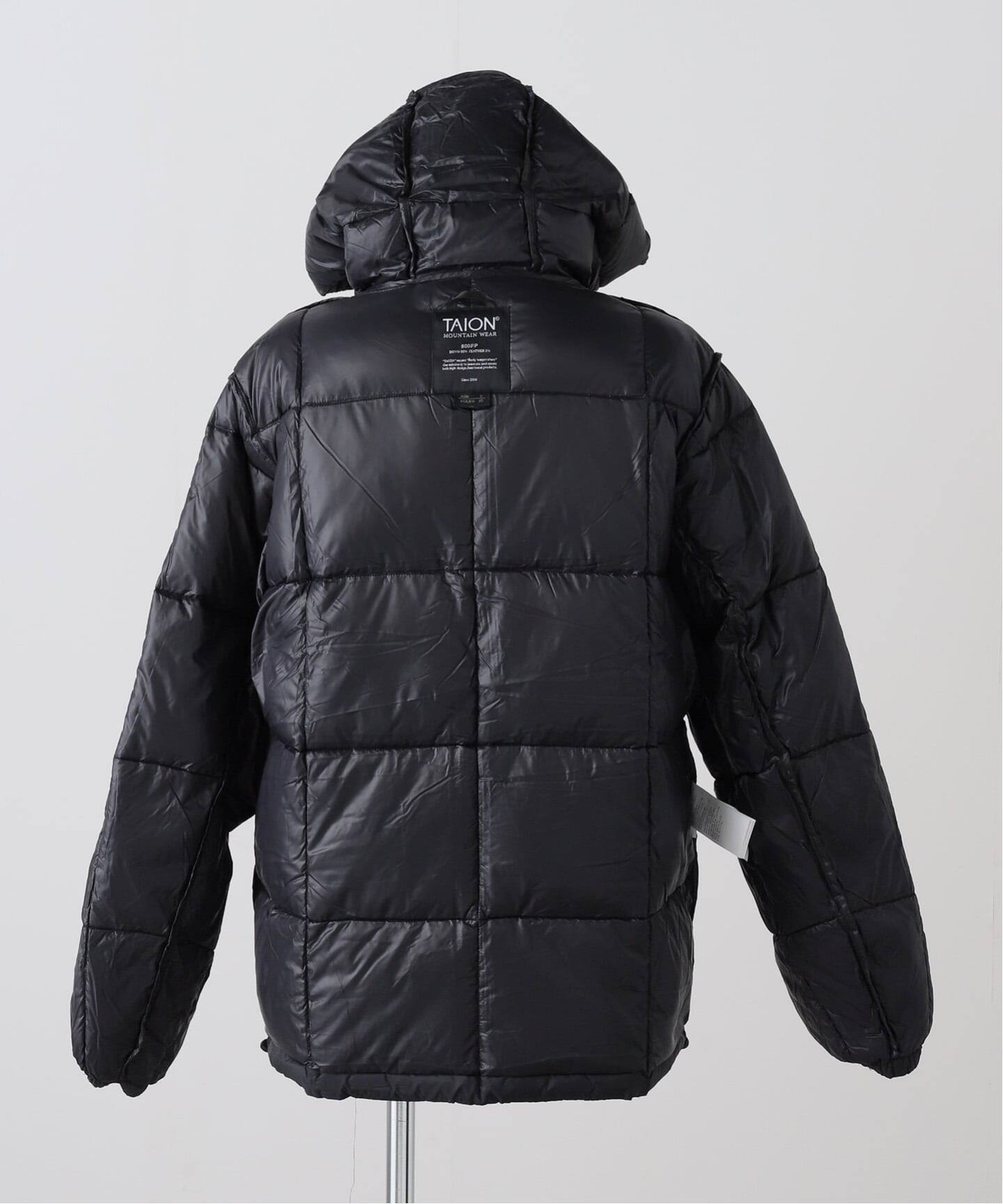 TAION mountain volume hood down jacket（ダウンジャケット）｜BOICE