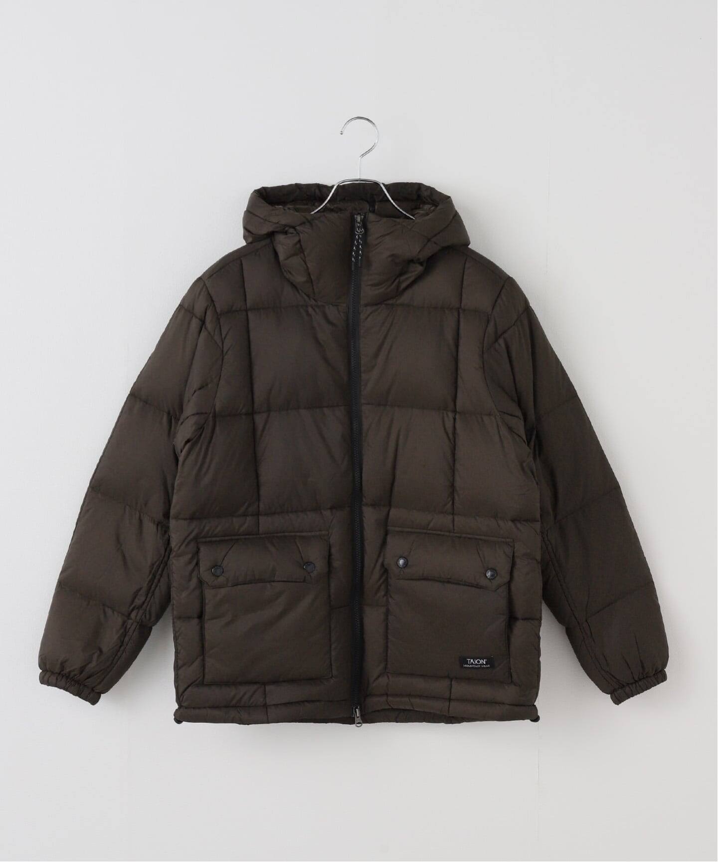 TAION mountain volume hood down jacket（ダウンジャケット）｜BOICE