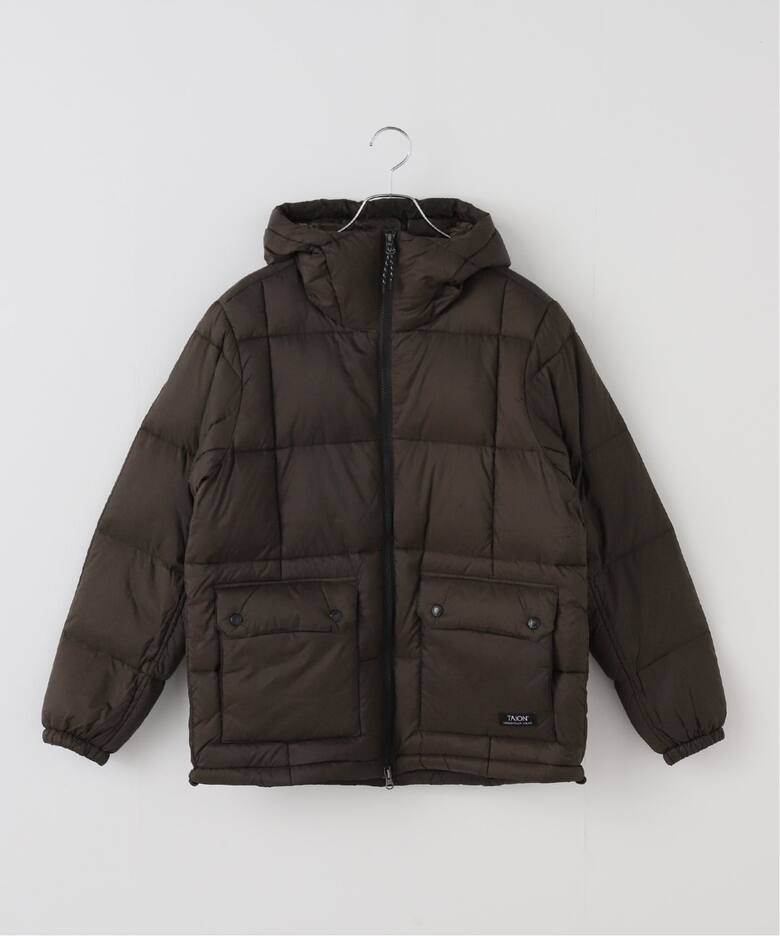 TAION mountain volume hood down jacket（ダウンジャケット）｜BOICE 