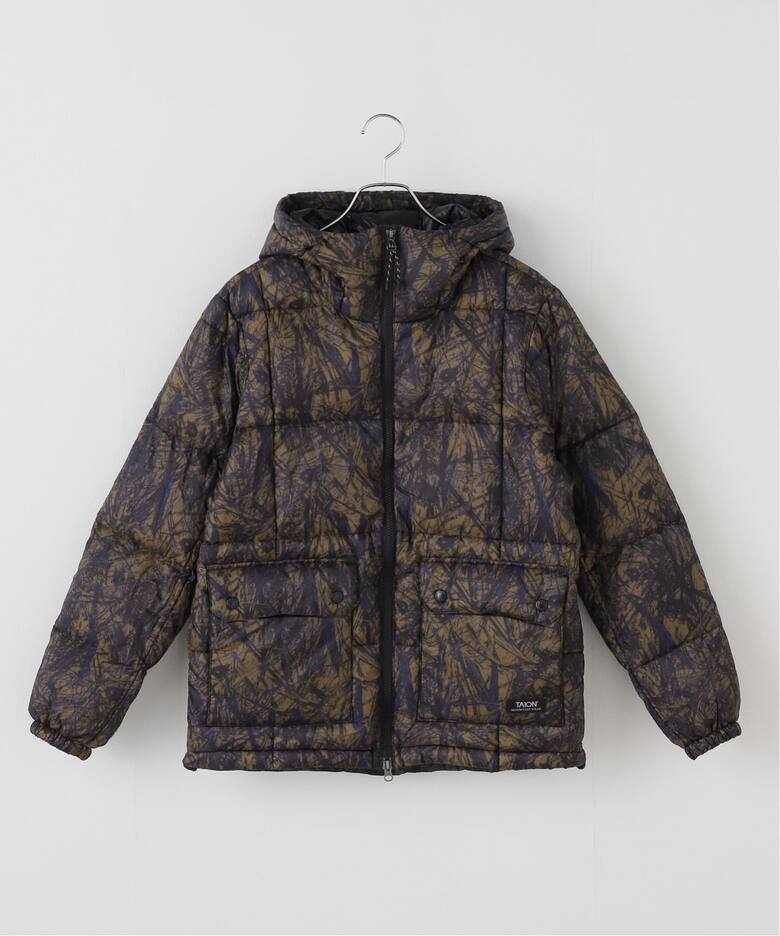 TAION mountain volume hood down jacket（ダウンジャケット）｜BOICE 