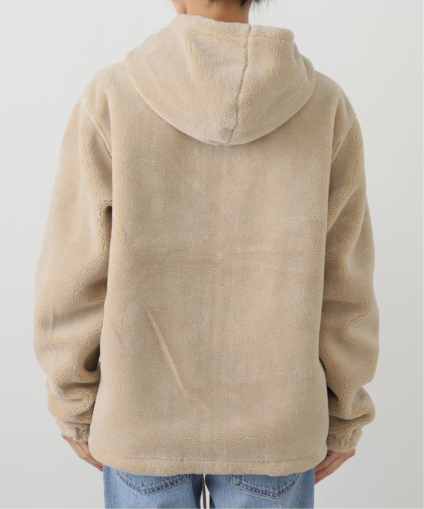 TAION NON DOWN MILITARY REVERSIBLE BOA HOODIE（ボア・フリース
