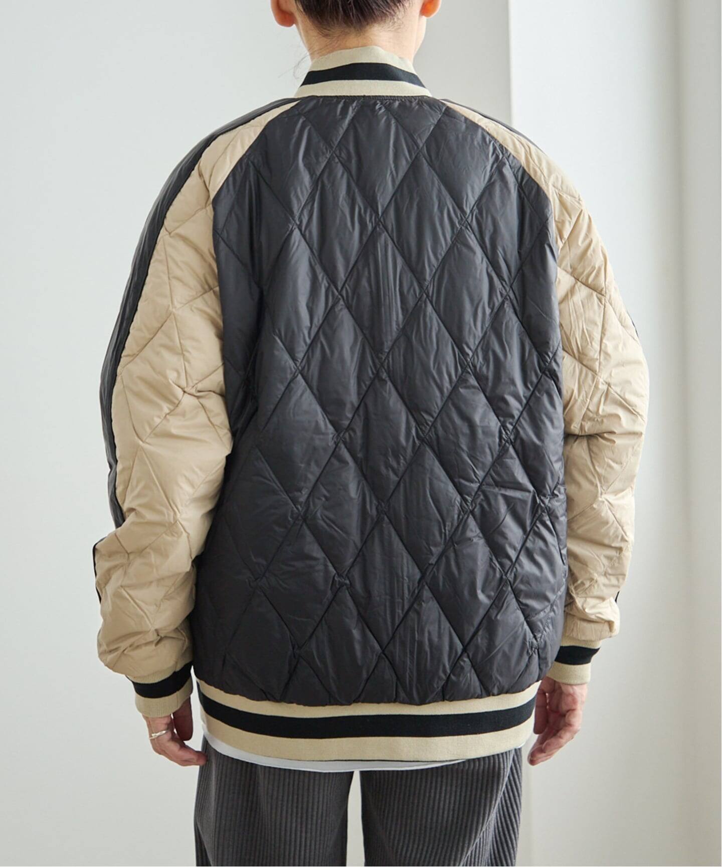 ジャケット・アウター TAION Reversible SKAJAN Down Jacket TAION Reversible Skajan Jacket - Black x Navy | THEROOM