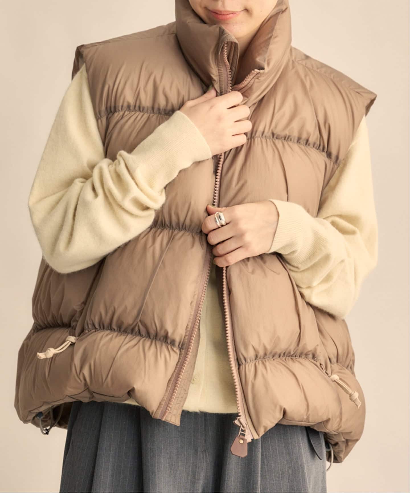 REFOMED MANUAL DOWN VEST（ダウン・中綿ベスト）｜BOICE FROM