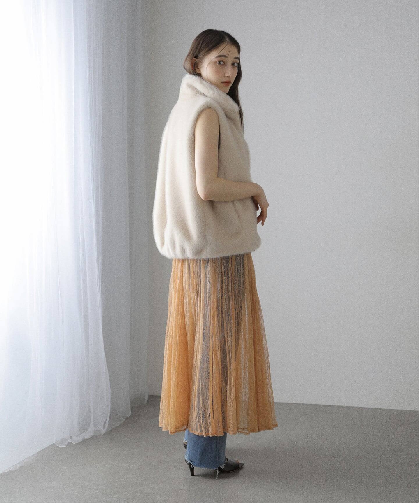 ラ トータリテ（La TOTALITE）/【洗える】スタンドカラーファージレ 洗える】スタンドカラーファージレ（ジレ）｜La Totalite（ラ