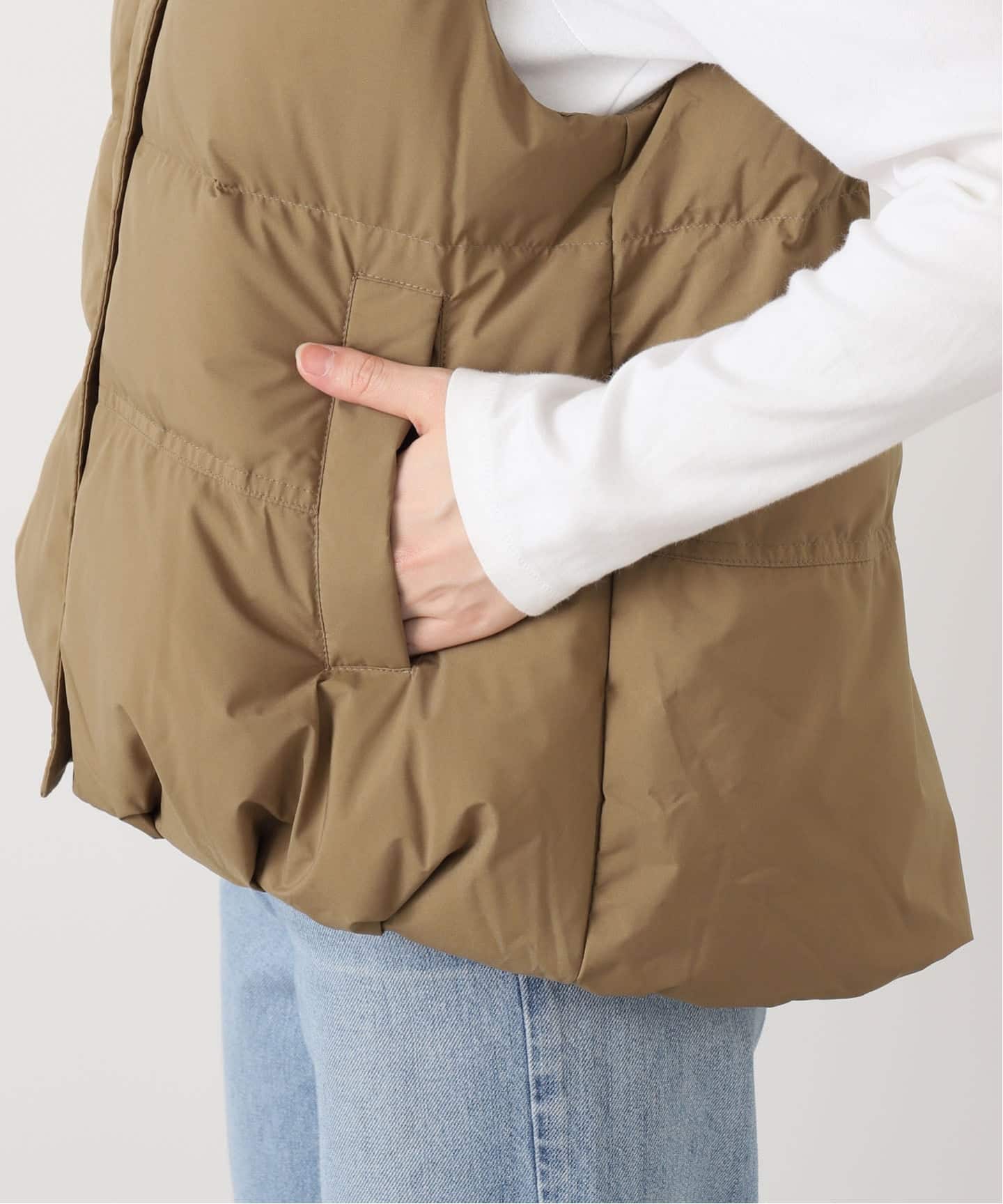 La Totalite ラトータリテ　グログラン ダウン ベスト ダウンベスト（ベスト）｜La Totalite（ラ トータリテ）の通販