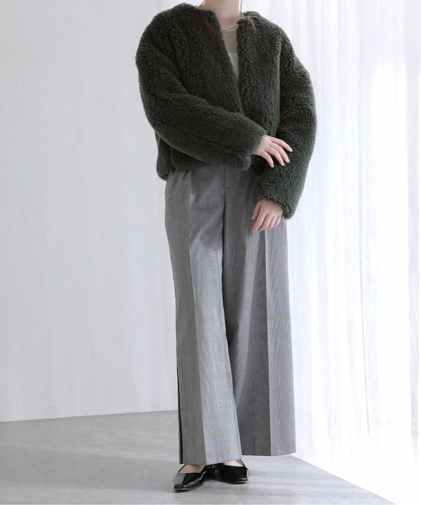 TICCA ウールファーショートコート ラ トータリテ La Totalite TICCA / ティッカ ウールファーショート