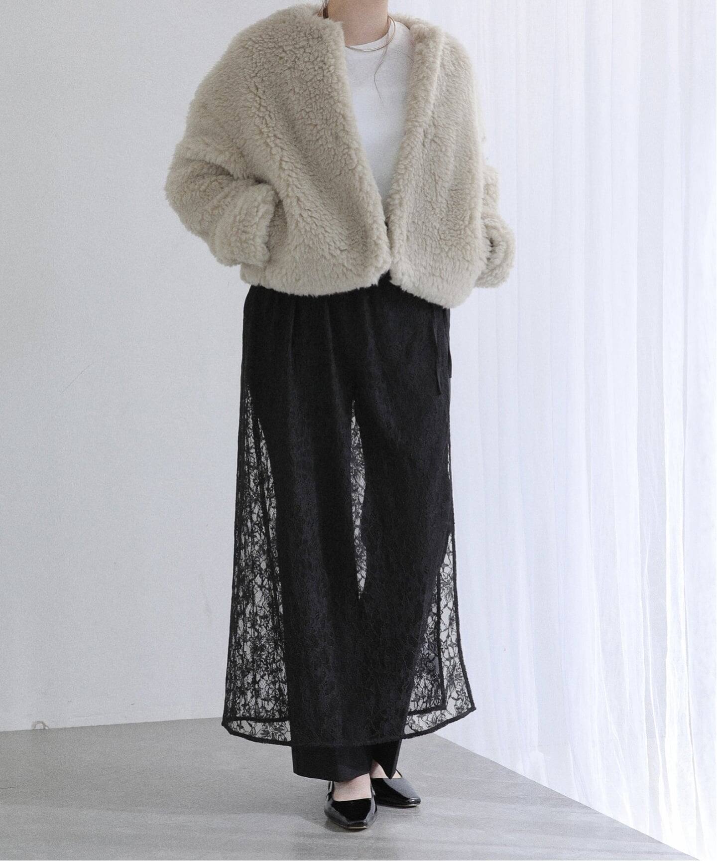 TICCA / ティッカ ウールファーショートコート（その他ブルゾン 