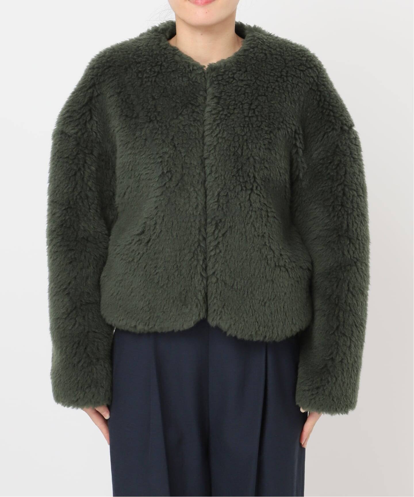 TICCA / ティッカ ウールファーショートコート（その他ブルゾン