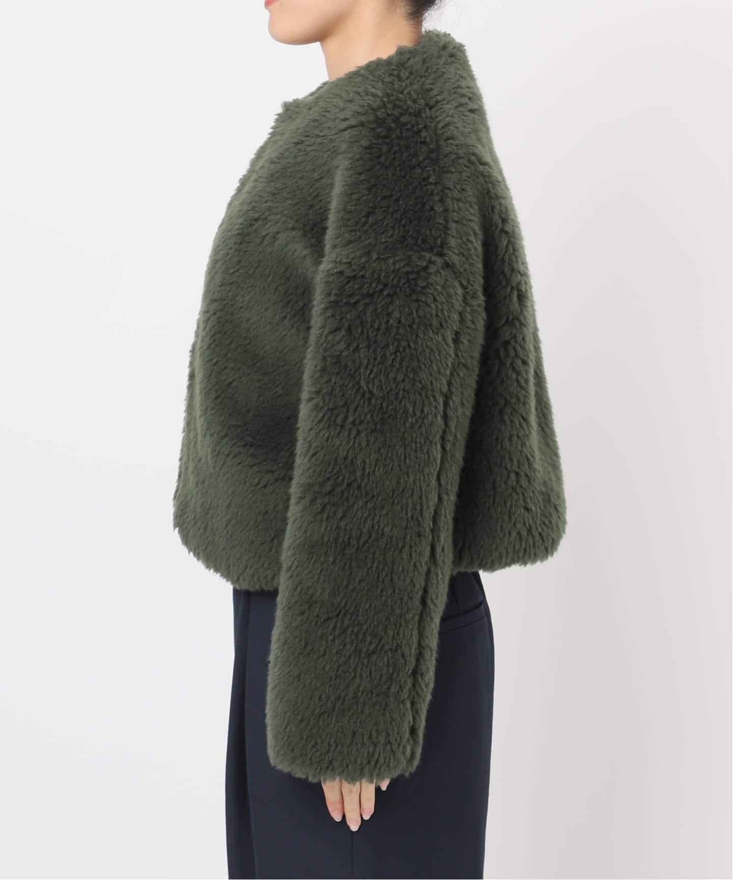 TICCA / ティッカ ウールファーショートコート（その他ブルゾン