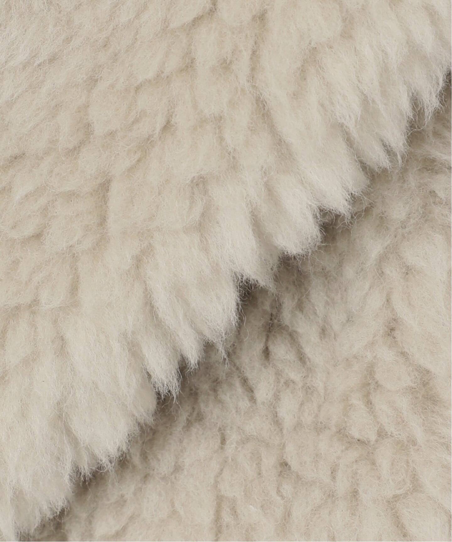未使用　タグ付き✨ティッカ ウールファーショートコート ブルゾン カーキー TICCA / ティッカ ウールファーショートコート（その他ブルゾン
