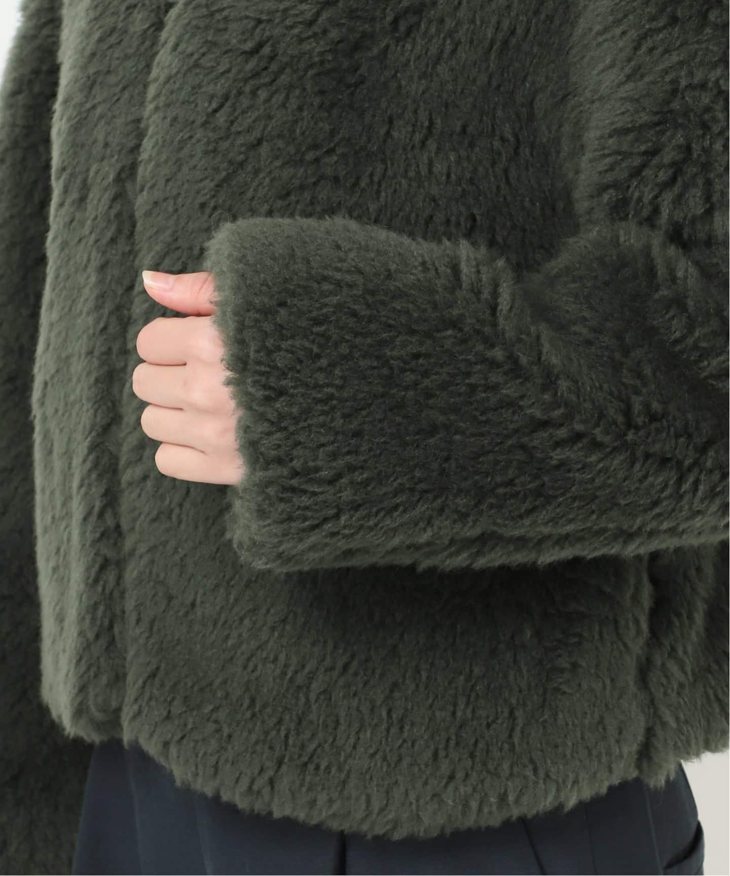 TICCA / ティッカ ウールファーショートコート（その他ブルゾン