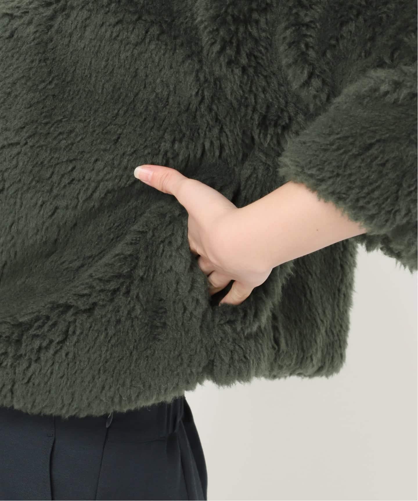 TICCA / ティッカ ウールファーショートコート（その他ブルゾン