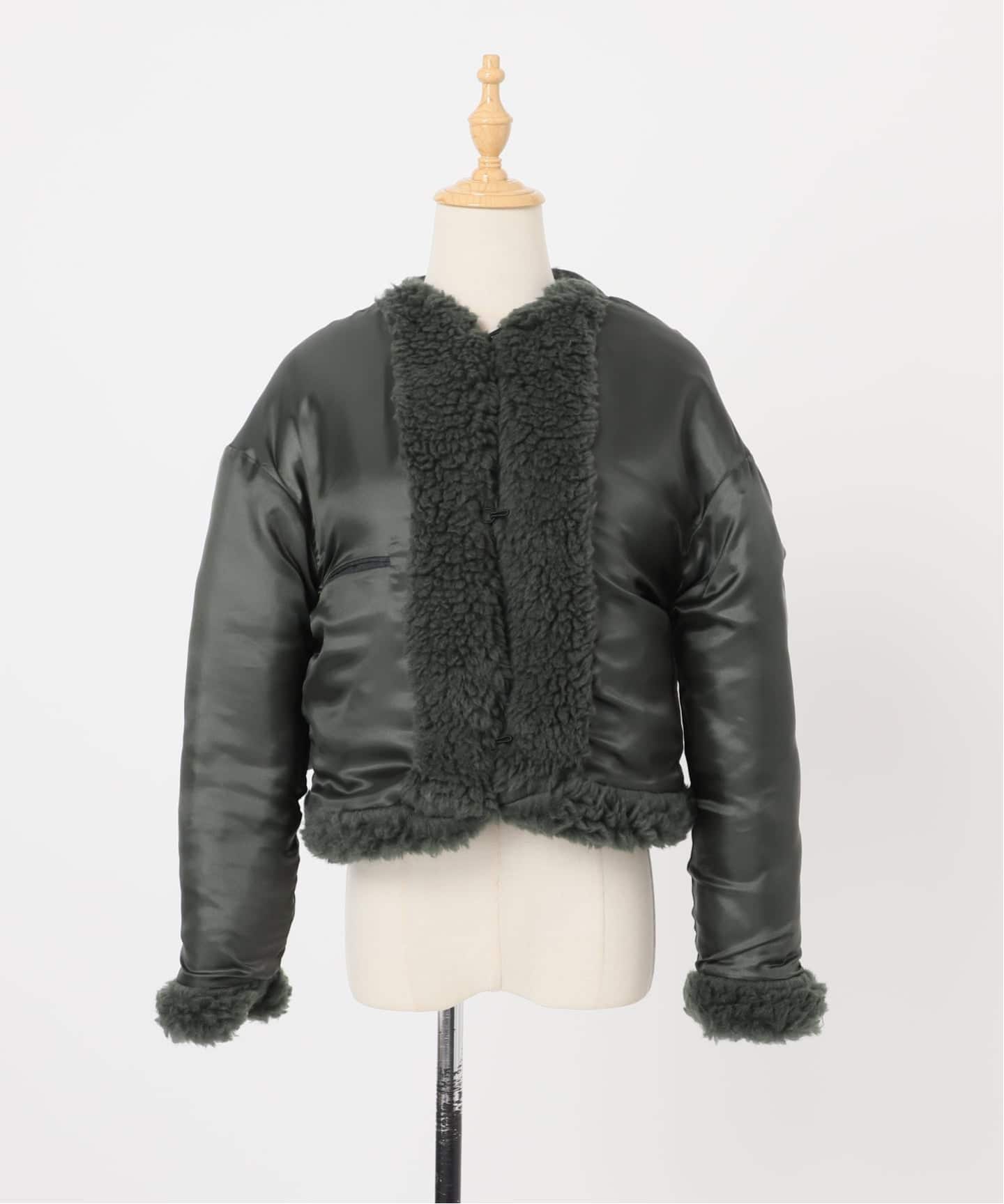 TICCA / ティッカ ウールファーショートコート（その他ブルゾン