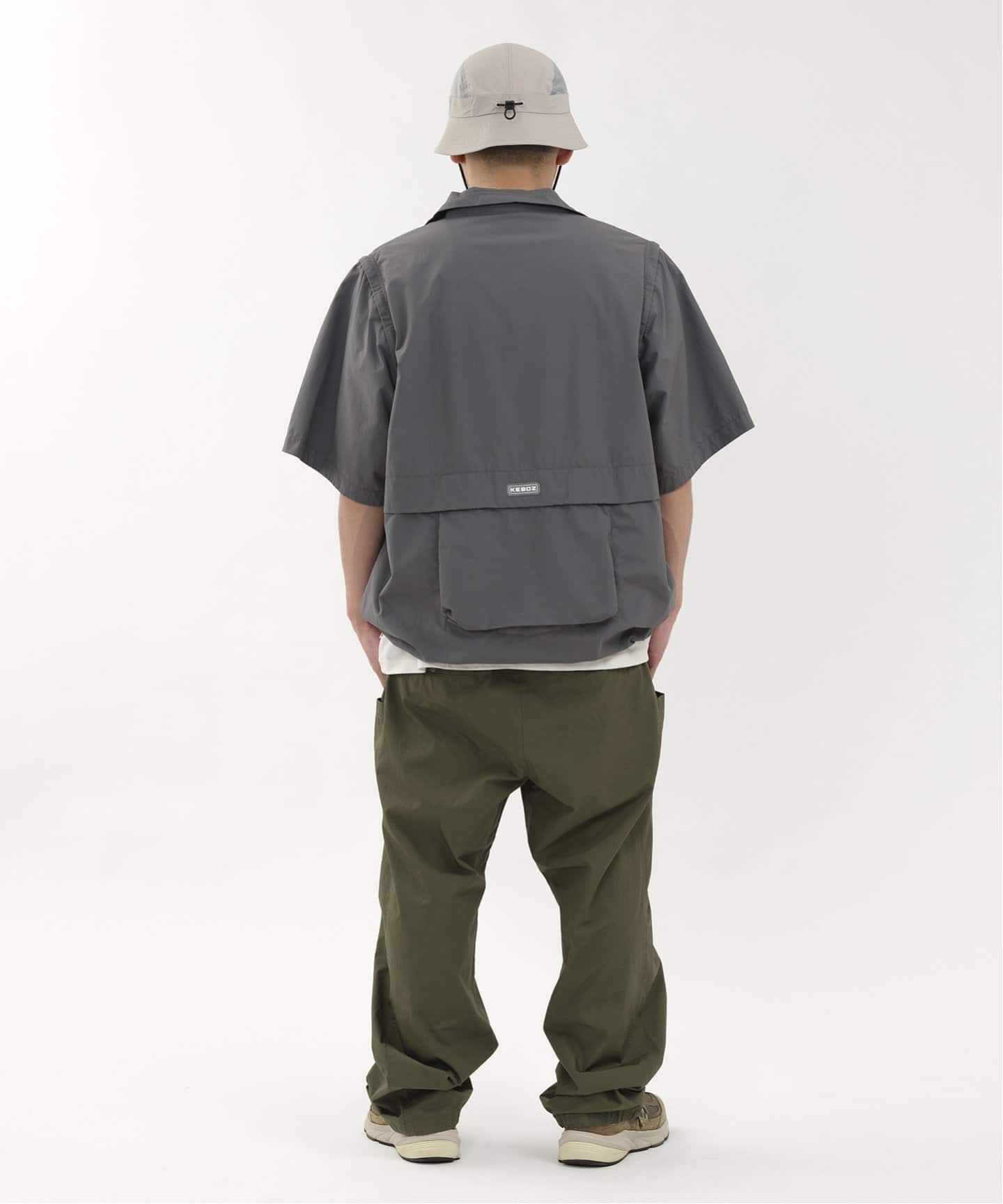 SUPPLEX CONVERTIBLE SHIRT VEST（その他トップス）｜KEBOZ（ケボズ