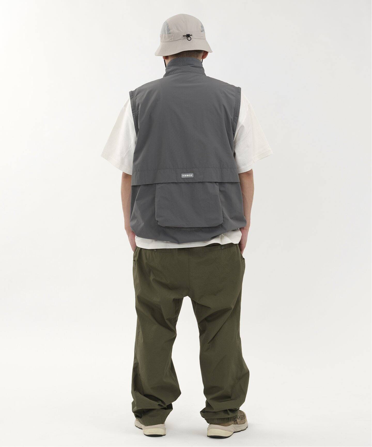 SUPPLEX CONVERTIBLE SHIRT VEST（その他トップス）｜KEBOZ（ケボズ