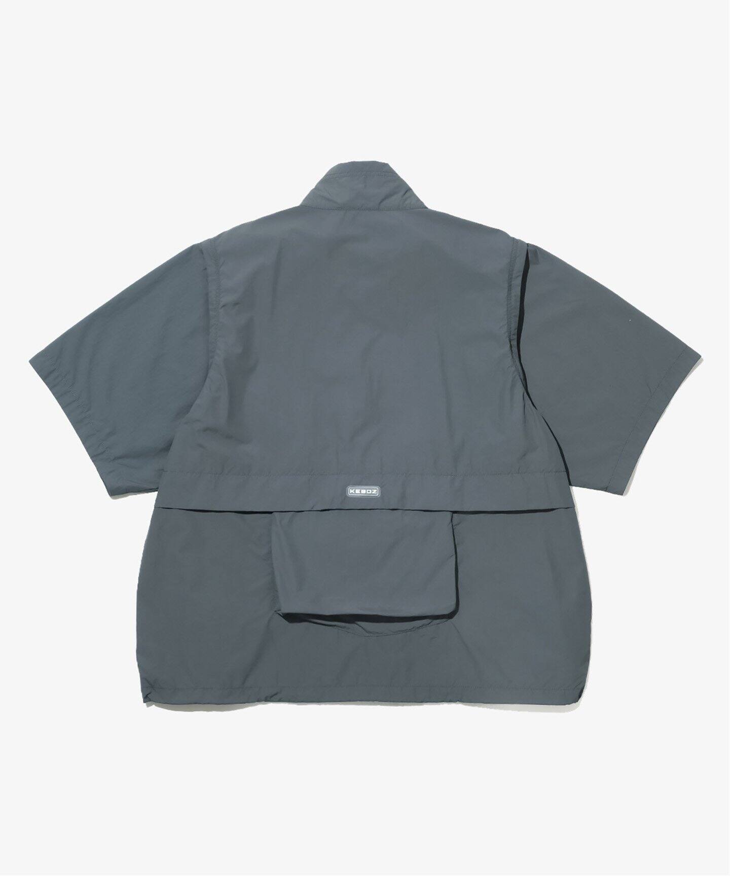 SUPPLEX CONVERTIBLE SHIRT VEST（その他トップス）｜KEBOZ（ケボズ